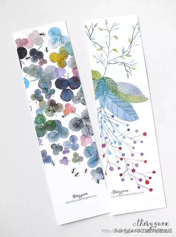 8-10岁儿童手工书签可爱猫咪书签,手工diy书签简单好看不用折纸