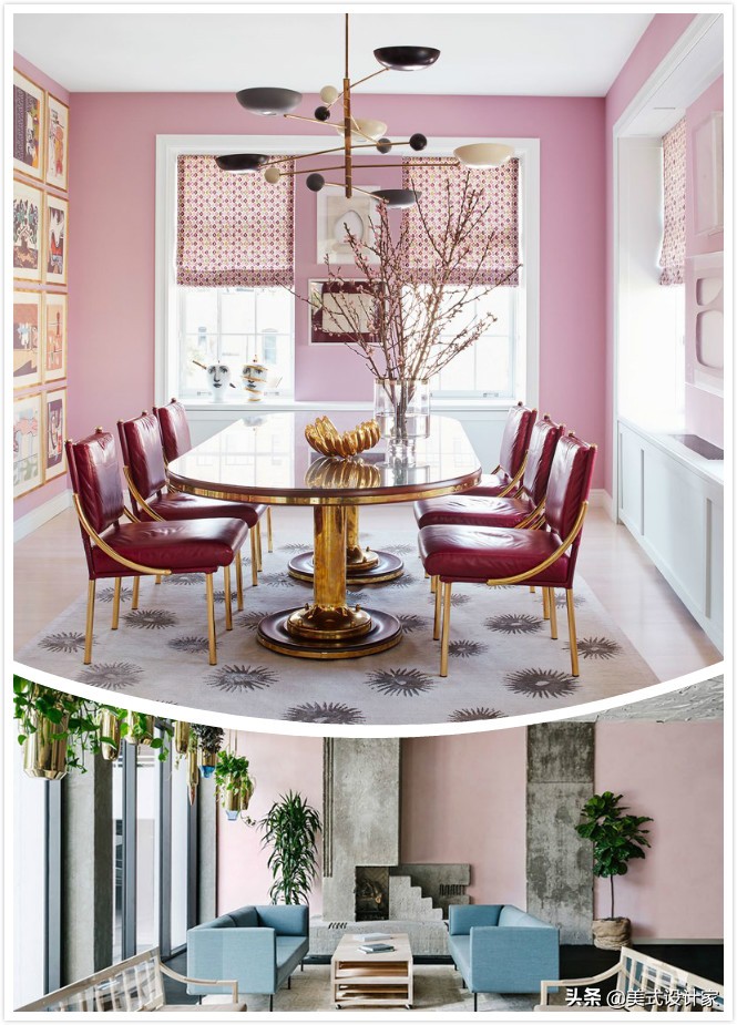 粉色系的房子装修,装修粉色系房子