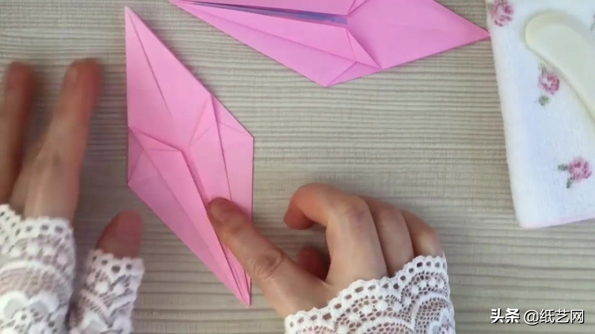diy手工千纸鹤,diy千纸鹤挂件详细教程