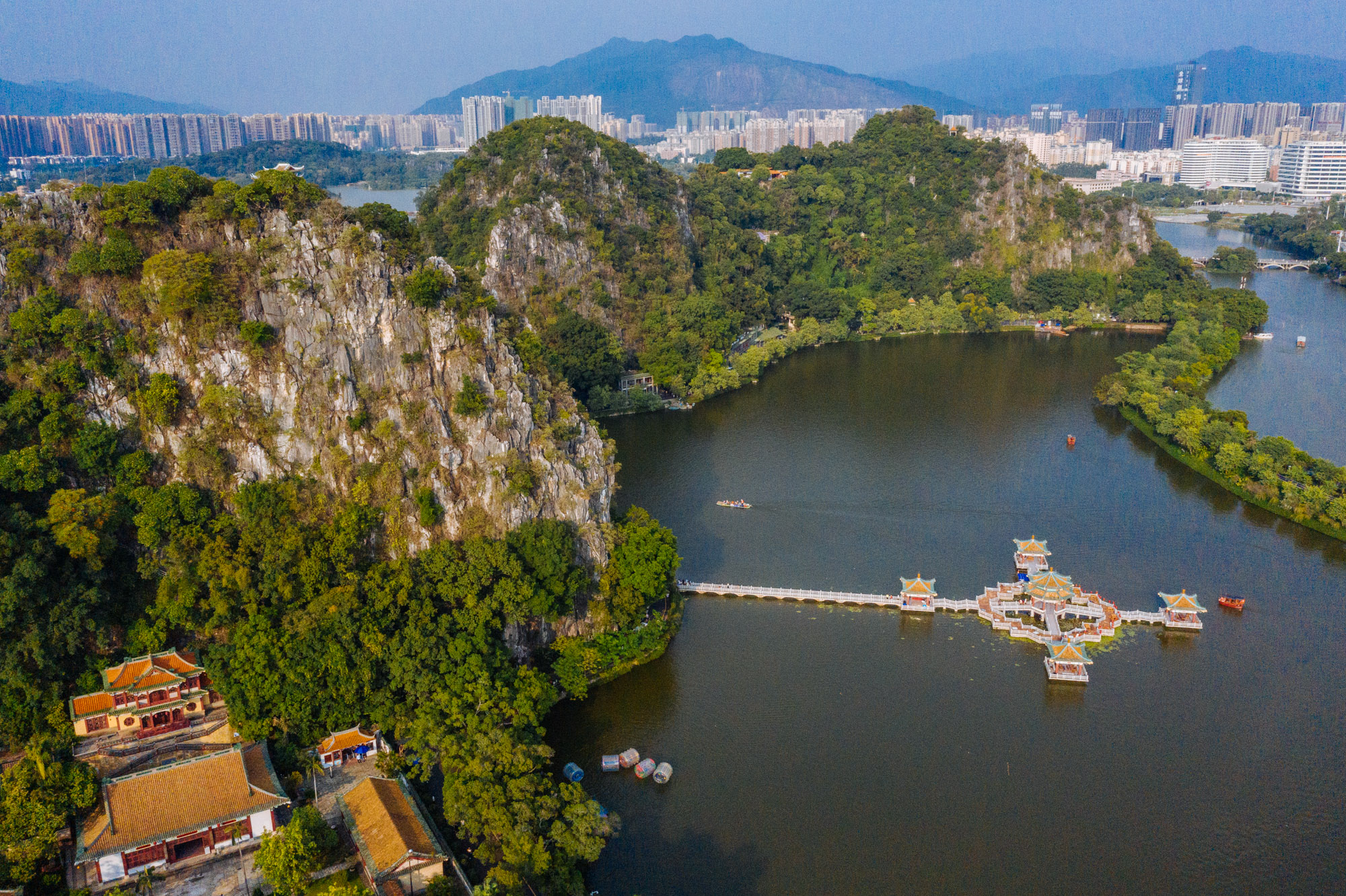 肇庆七星岩最美景点,肇庆七星岩主要景点
