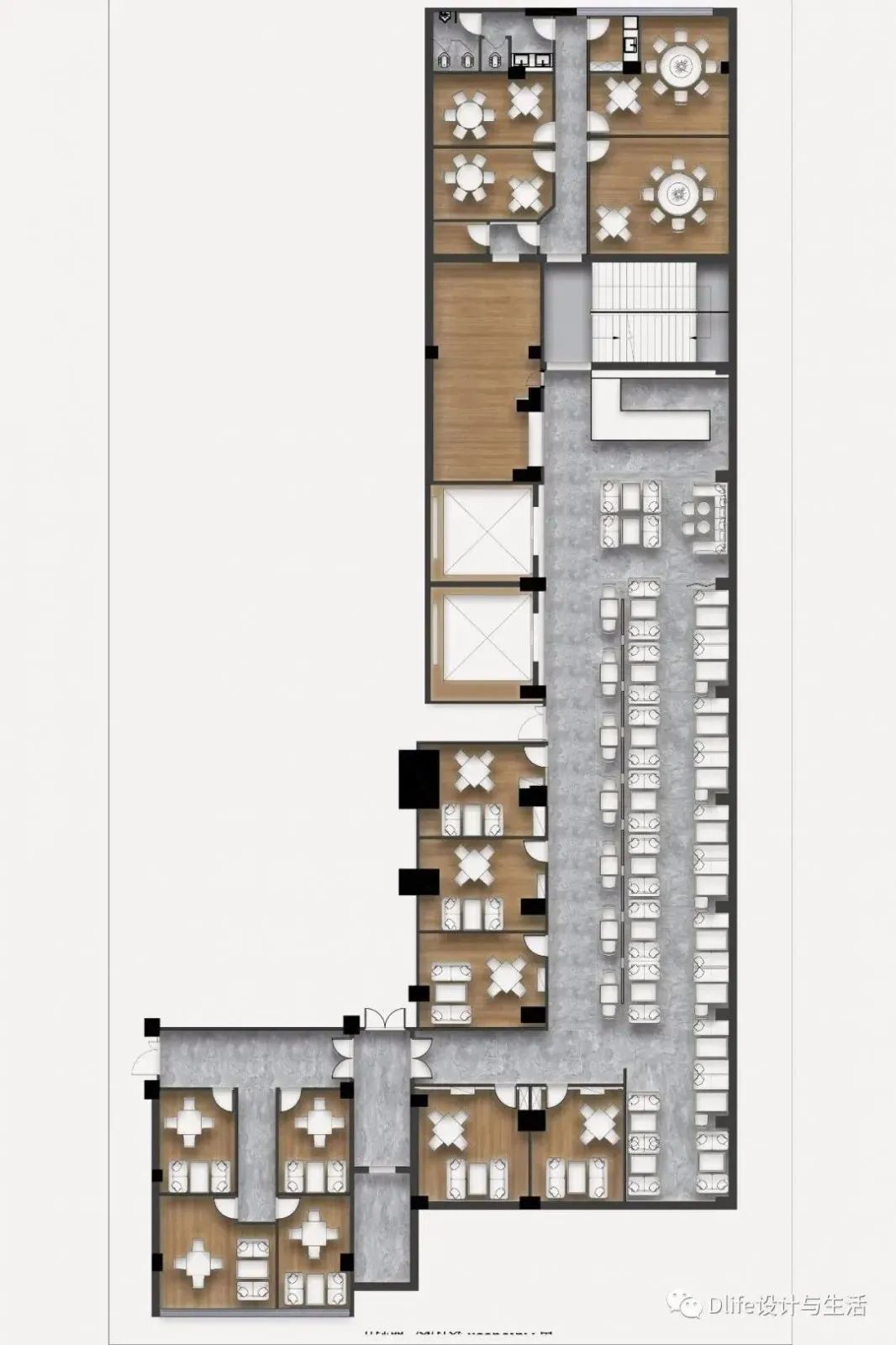 小户型奶油风客餐厅设计,咖啡餐厅设计效果图