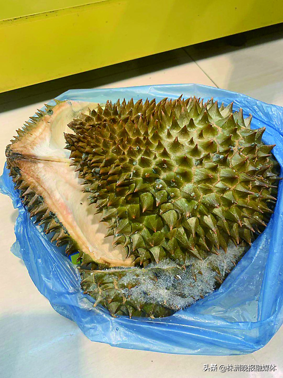 榴莲买回来一小时后成泥了,榴莲买回来发臭怎么办