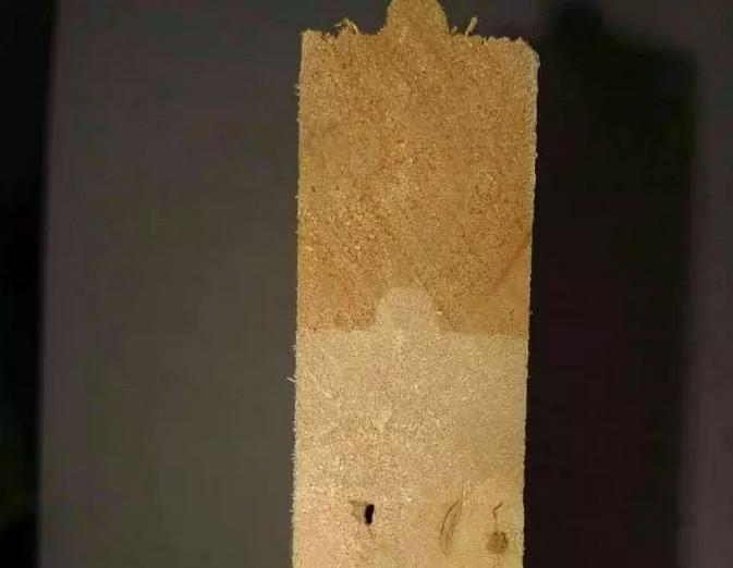 红栎木拼接板,油栎木封边效果