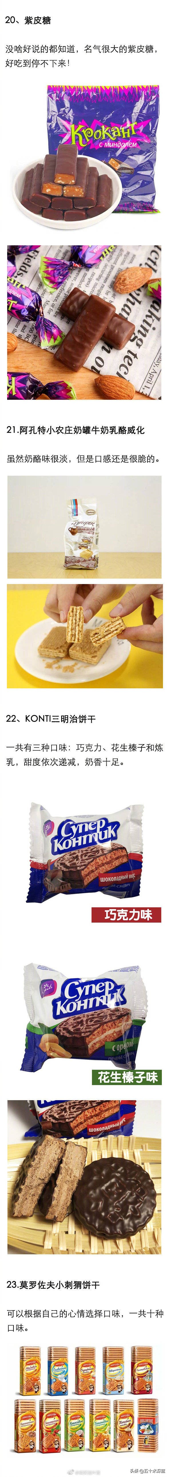 这些俄罗斯糖果你吃过哪种,俄罗斯进口鲁拉达巧克力零食