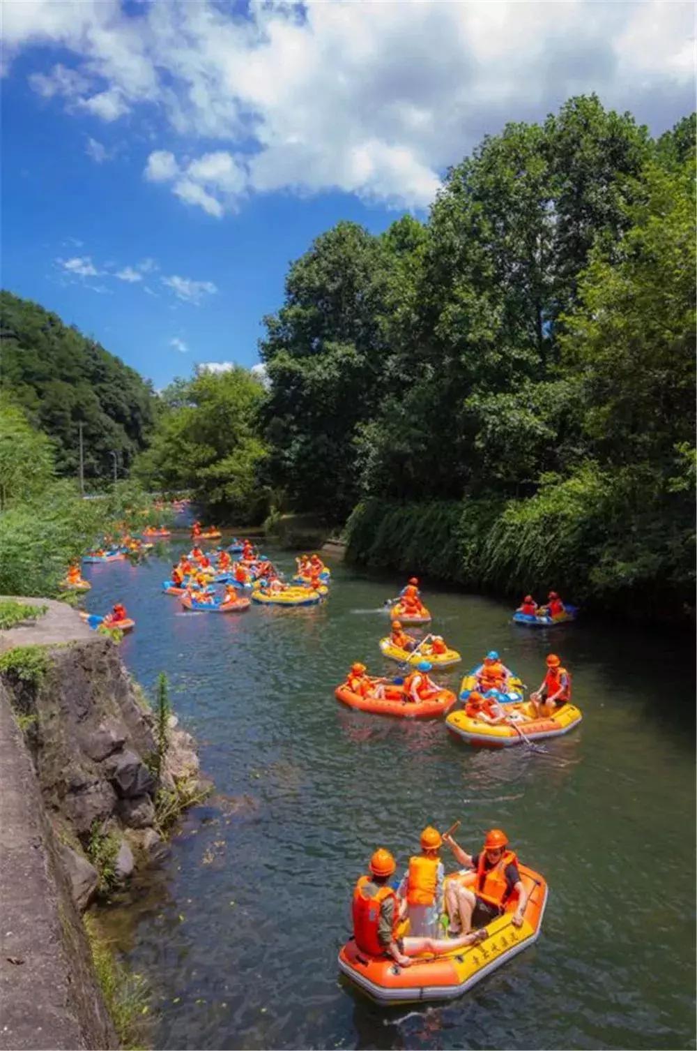 五龙潭青云峡漂流攻略,青云峡f1漂流