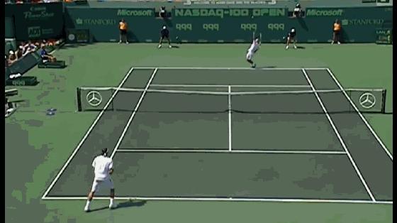 网球比赛中如何判定胜一局,网球比赛可以过网击球吗