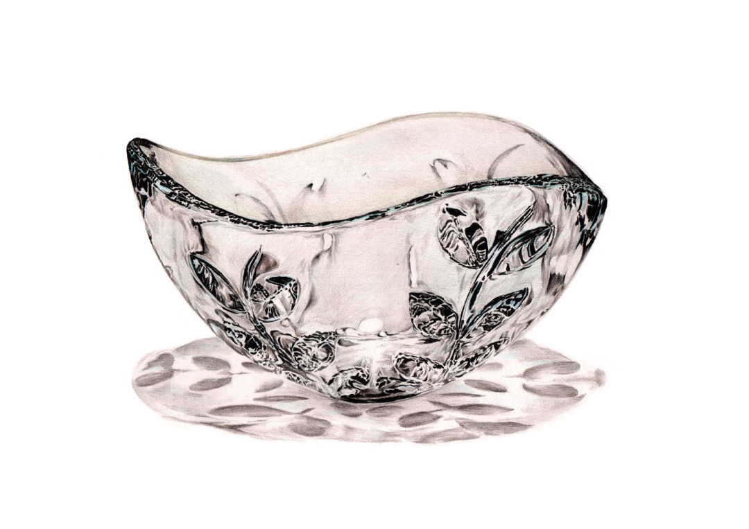 彩铅玻璃质感,彩铅物体背光面上色技法规律讲解