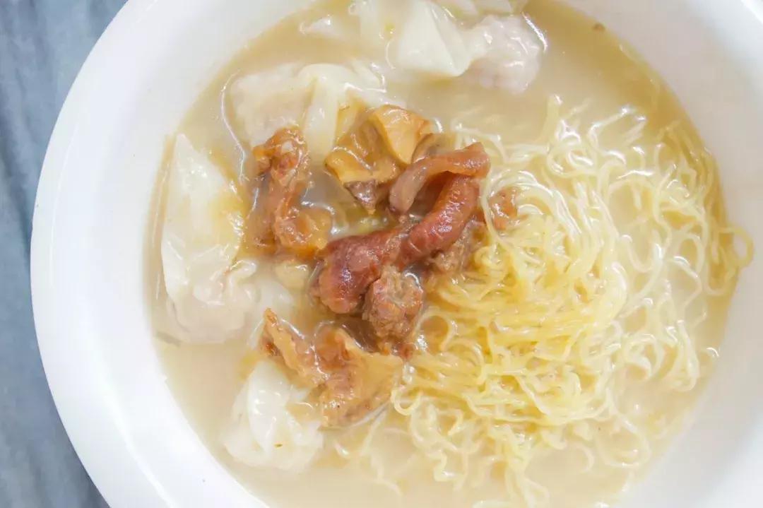 藏在巷子里的广东云吞面,老广州云吞面