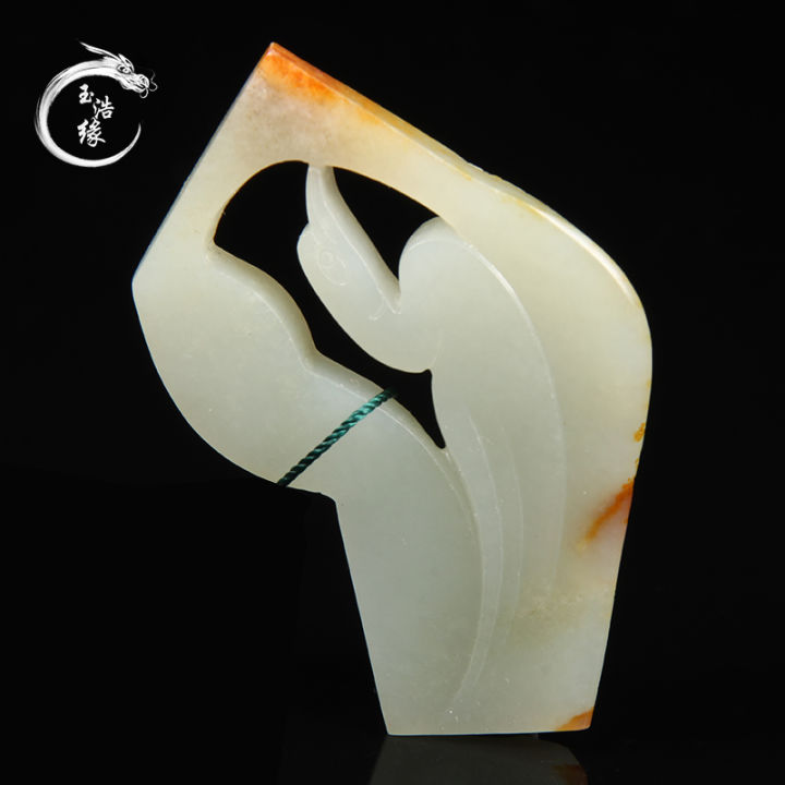 黄皮白肉籽料,黄皮白肉籽料观音