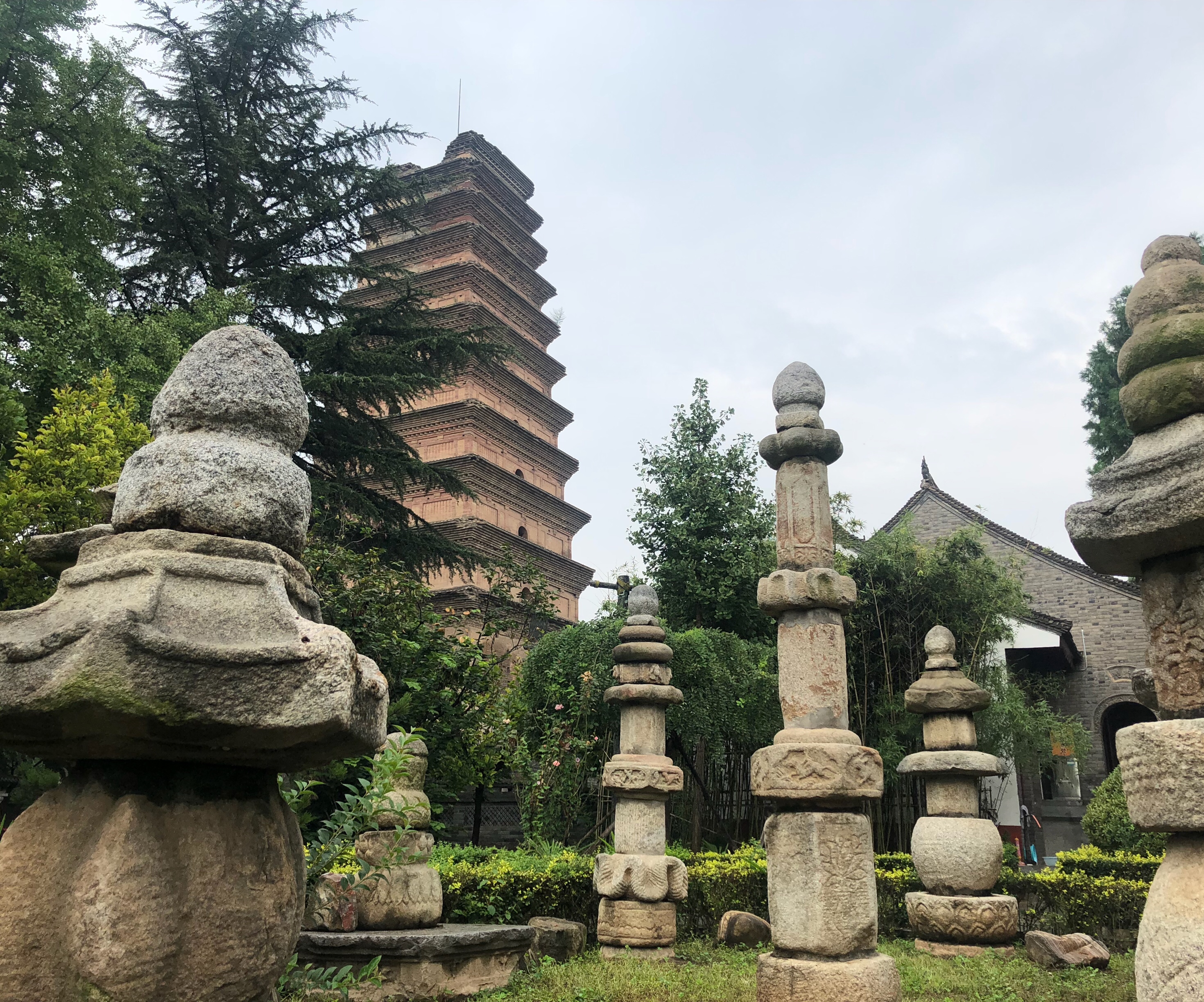 香积寺绕塔,香积寺未解之谜