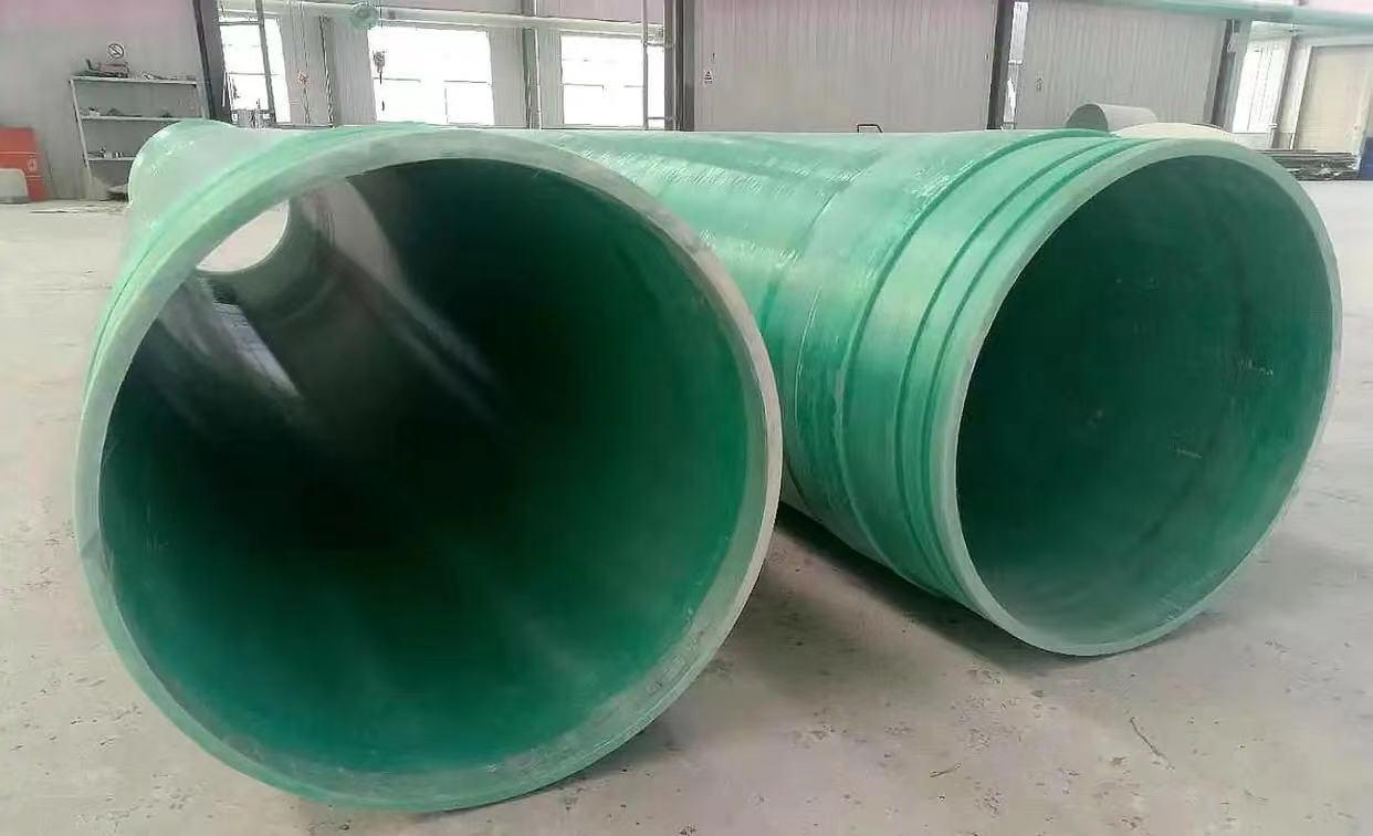 高压玻璃钢管道介绍,玻璃钢夹砂管道结构示意图