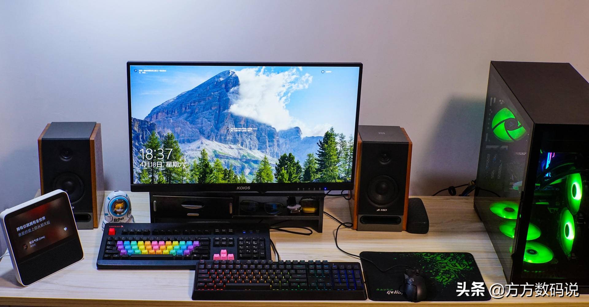 ikbcr300键盘白光和蓝光,ikbcr410评测