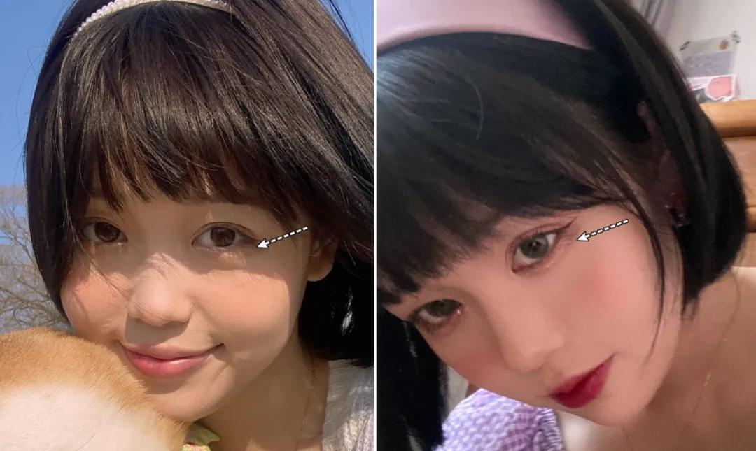 塌鼻子的女生怎么打扮自己,塌鼻子长相乖巧的女生怎么化妆