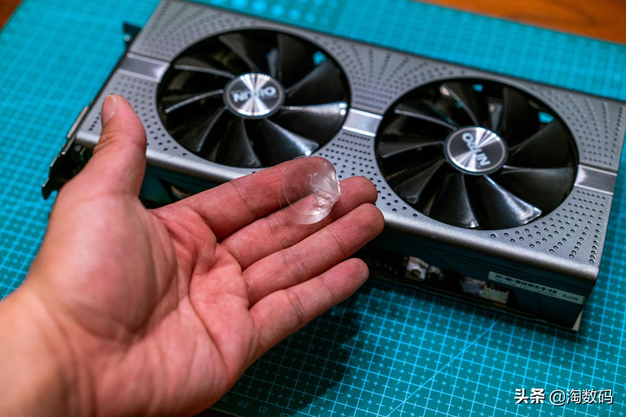 矿圈挚爱：蓝宝石RX5808GB超白金OC限量版，清理翻新测试晒个单