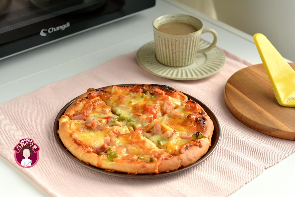 自己在家做的披萨饼怎么做,披萨皮饼底怎么在家做免揉