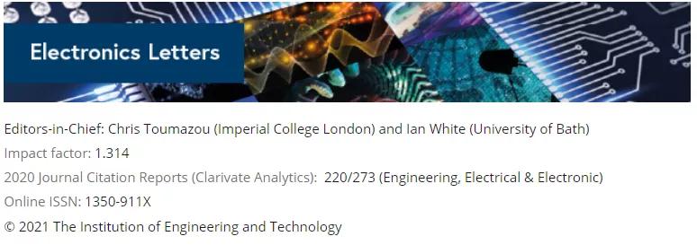 审稿速度快的光电类期刊,电子信息审稿快核心期刊