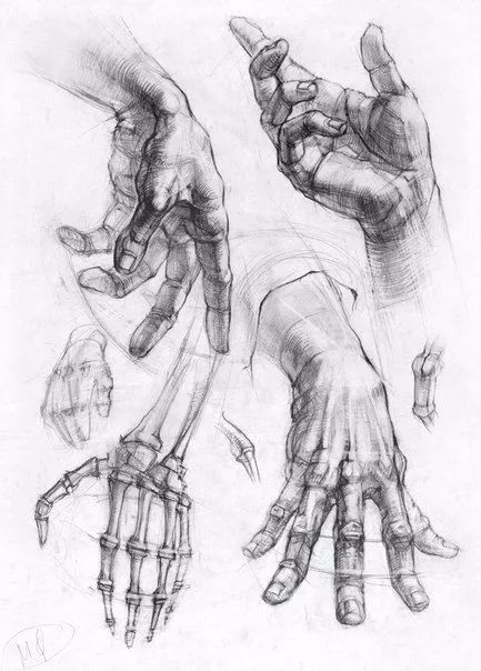 双十一要到了,这一百只手送给你们!随便“剁”!随便画