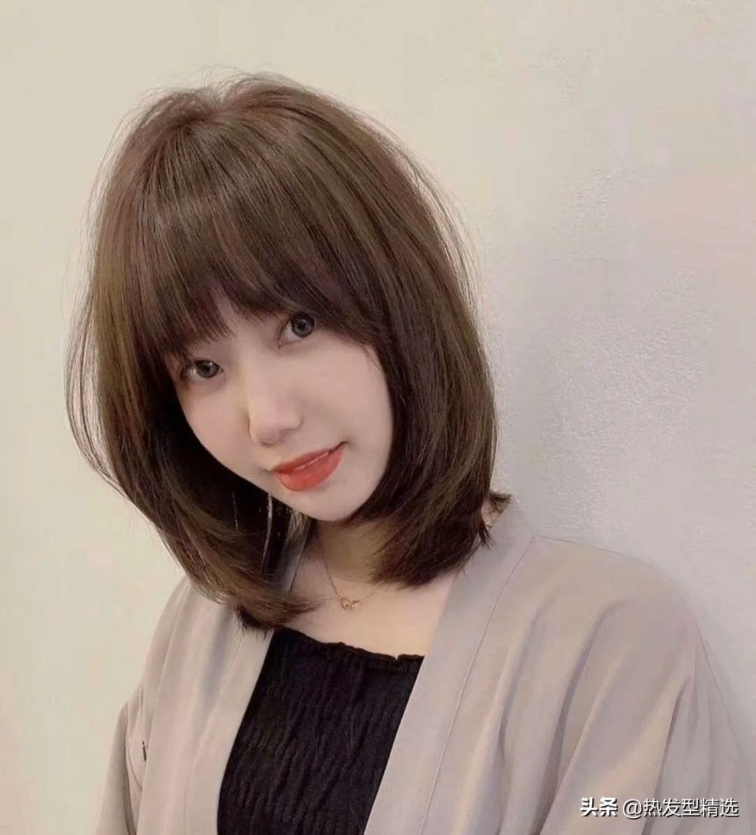 女士中发碎剪教程,潮流发剪