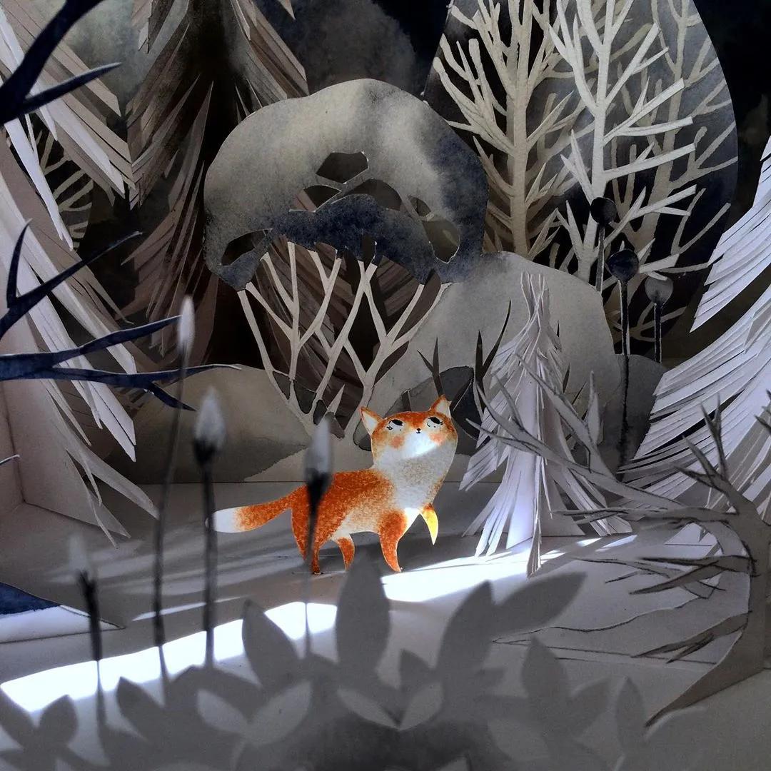 神笔马良的插画续写,绘制插画神笔马良