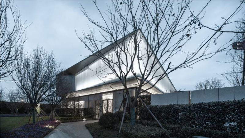 上海东原阅城现状,上海日清建筑景观