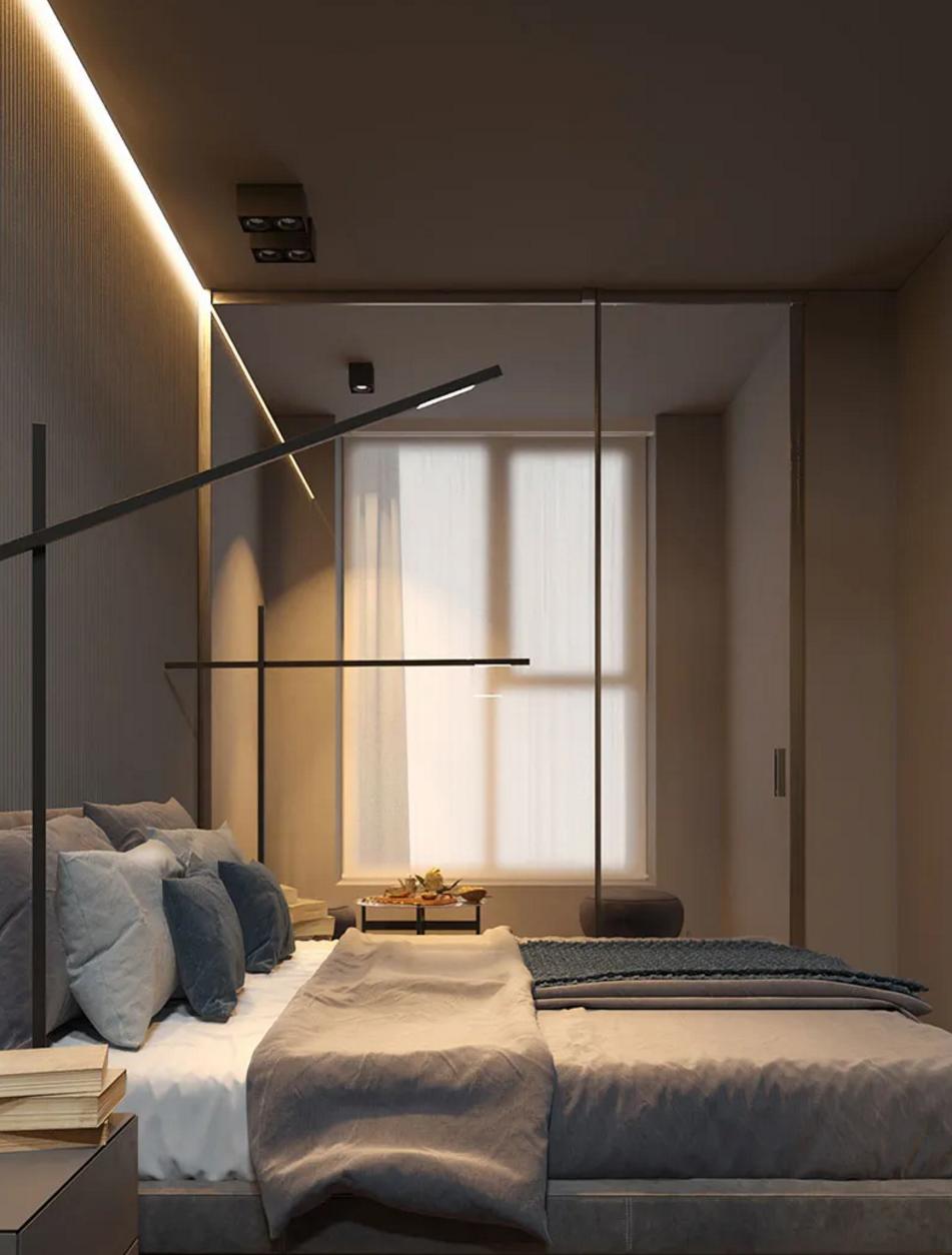 房间照明设计,10平米卧室灯光设计