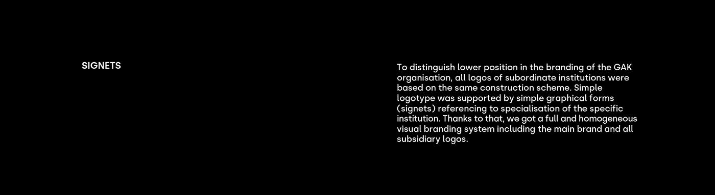 平面设计|GAK格但斯克文化群岛地方政府文化机构品牌形象设计