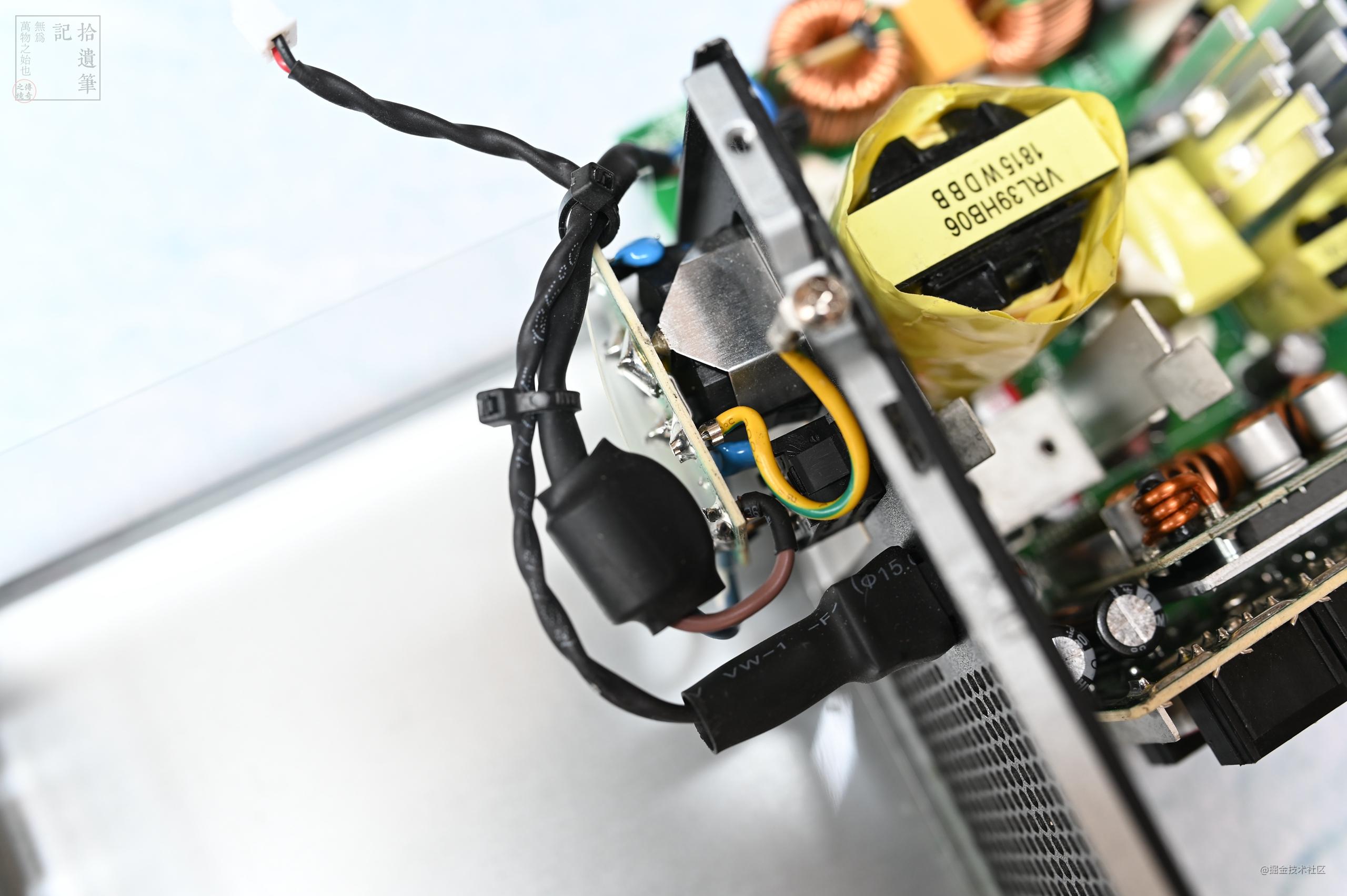 拆解非全模组电源,拆解后最好的电源