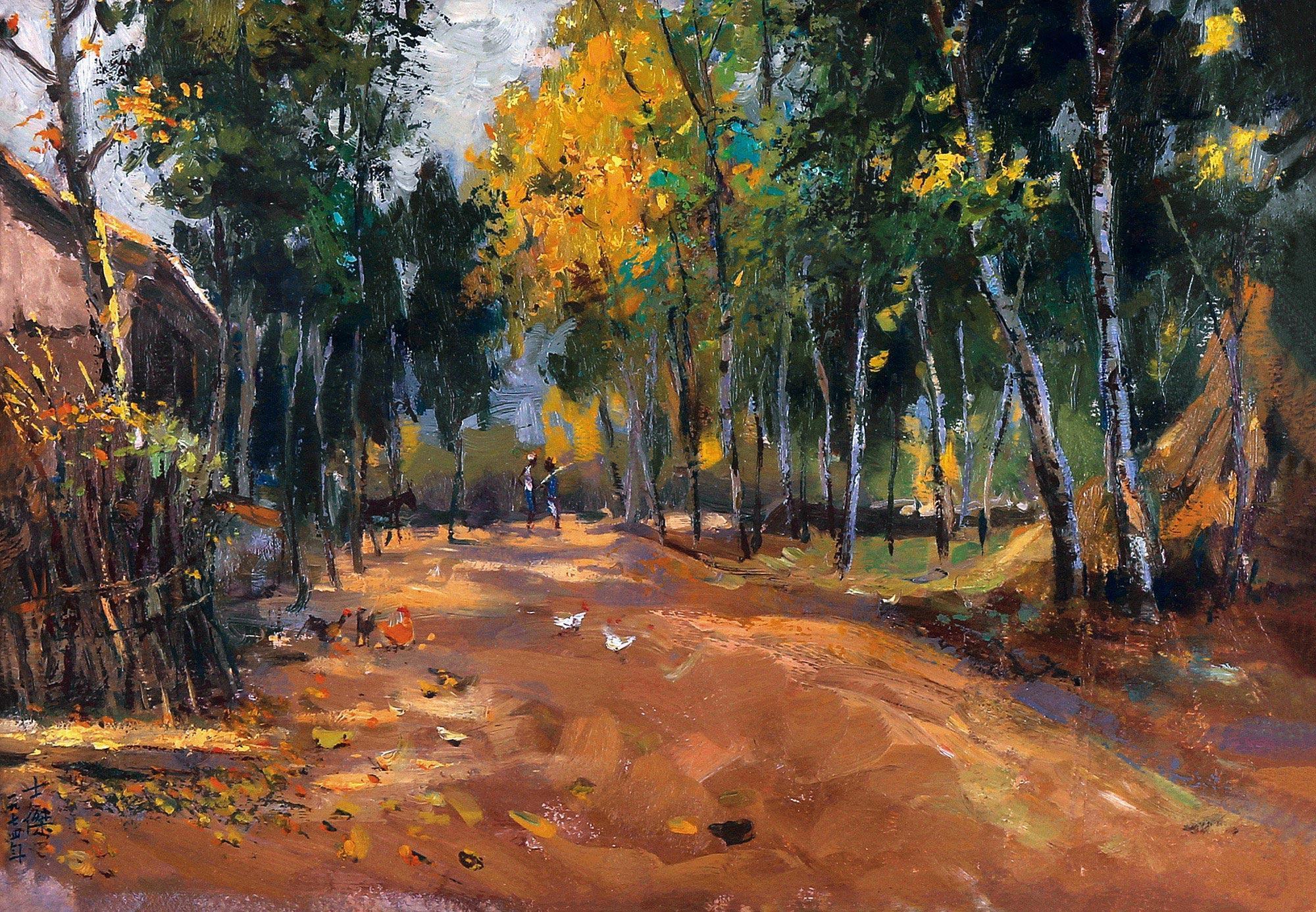 中国70年代的画,怀旧70年代的单张年历画