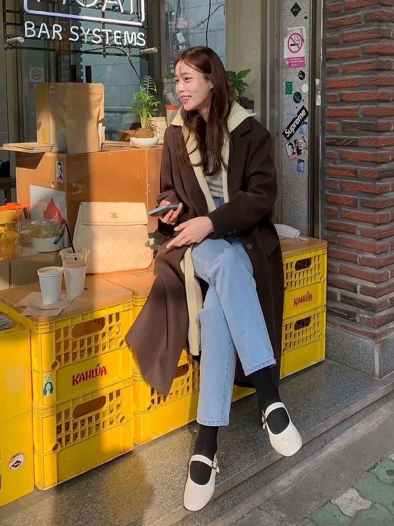 秋冬不露脚踝穿法火了,今年冬天流行九分裤露脚踝穿法