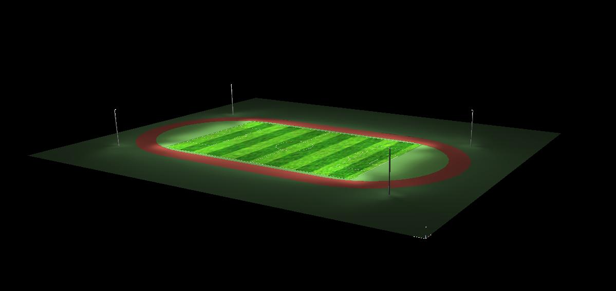 标准的足球场灯光是怎么布置的,足球场灯光标准