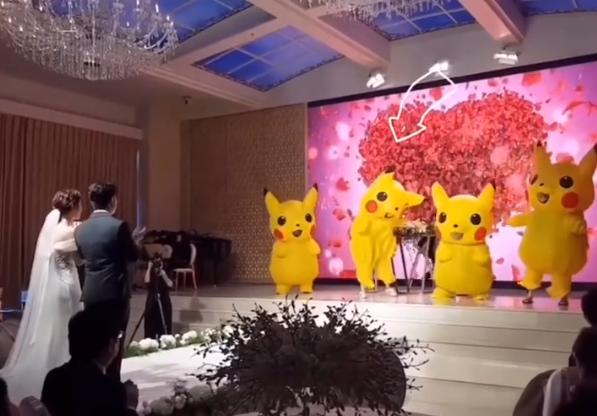 皮卡丘跳生日舞,婚礼皮卡丘视频