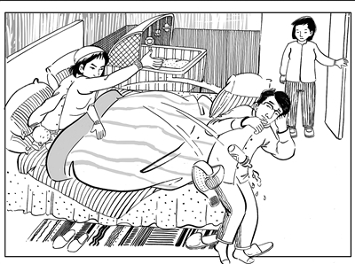 鏈堝瓙閲岀殑鎴樹簤鏁呬簨,鍧愭湀瀛愬紩鍙戠殑鎴樹簤灏忚