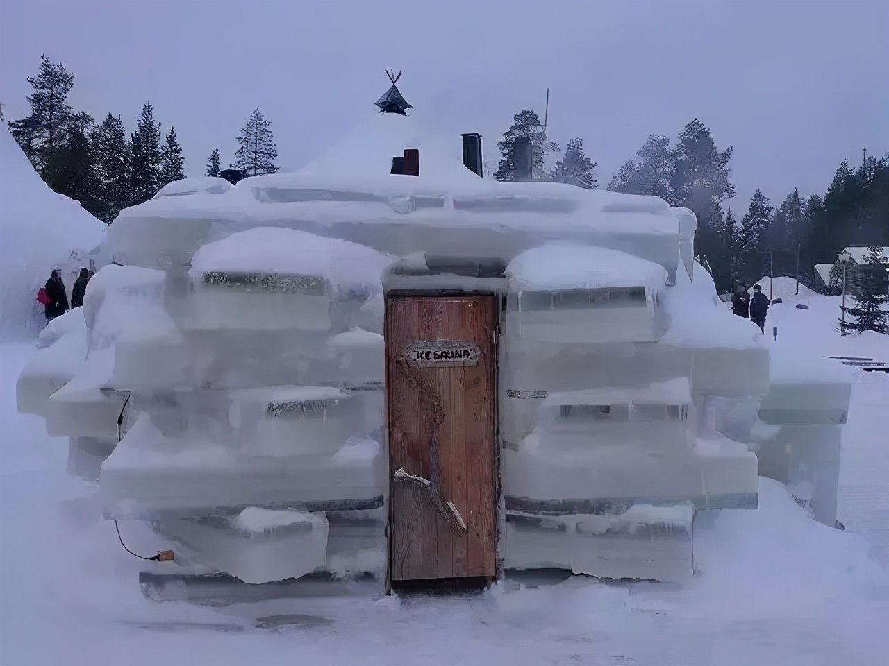 芬兰混蒸桑拿,最奇葩的温泉泡澡