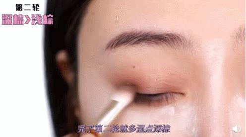 王鸥异瞳猫眼妆,单眼皮超好看的猫眼妆