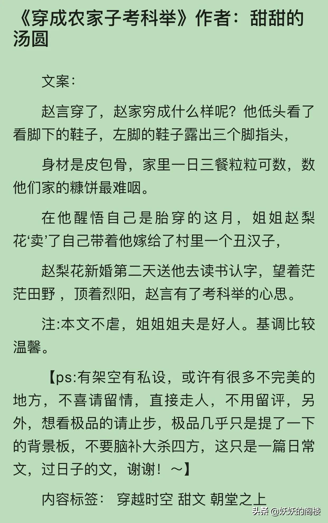 男主穿越到古代宠妻文,男主穿越到古代对男妻好的小说