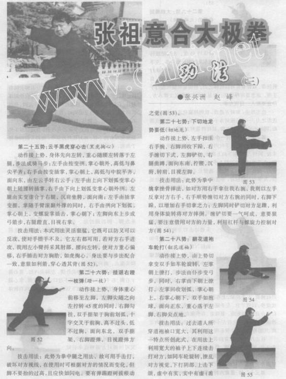 张祖翼太极拳,张祖翼太极拳功法视频