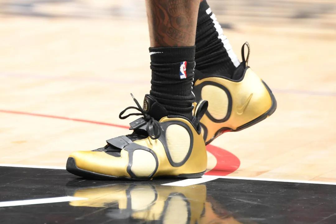 哈雷尔上脚麦迪球鞋,哈雷尔上脚球鞋aj6