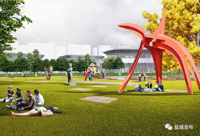 盐城发布的logo,盐城开发区体育主题公园