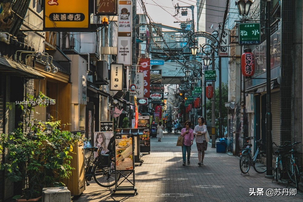 日本大阪街头实拍,日本大阪街头照