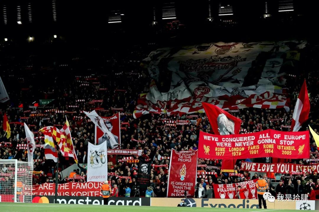 利物浦队歌你永不独行最震撼版本,利物浦夺冠后唱永不独行