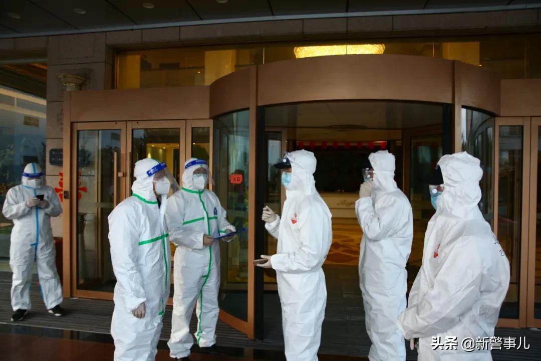 疫情奔赴一线的警察,山东五莲新冠疫情