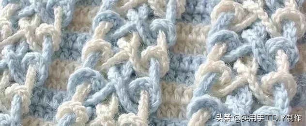 钩辫子针编织教程,钩织辫子针收尾教程视频