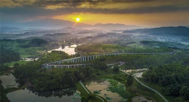 清新优雅空气新鲜是休闲的好地方,龙岩静心的地方