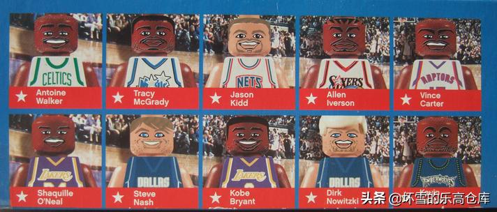 篮球足球都有自己的特长,乐高nba足球场