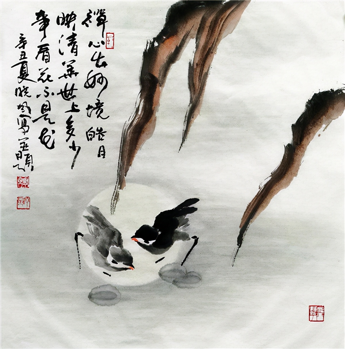 翰墨颂国庆艺心向*党**——功勋艺术家谭晓风