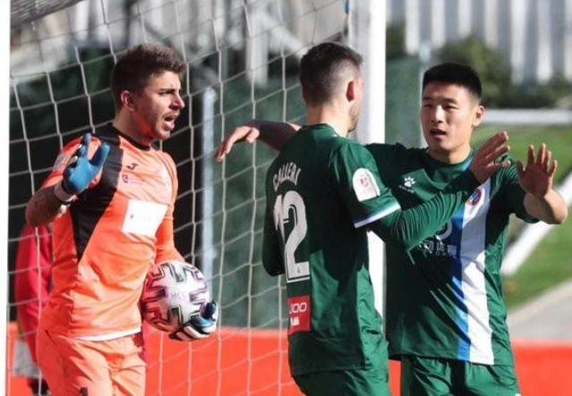 国王杯武磊献助攻西班牙人晋级,武磊凌空斩破僵局西班牙人半场