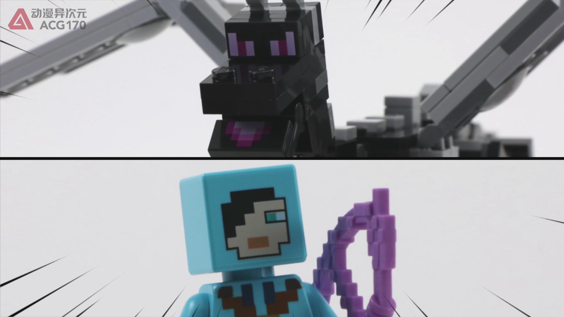 屠龙者和末影龙积木,屠龙者乐高