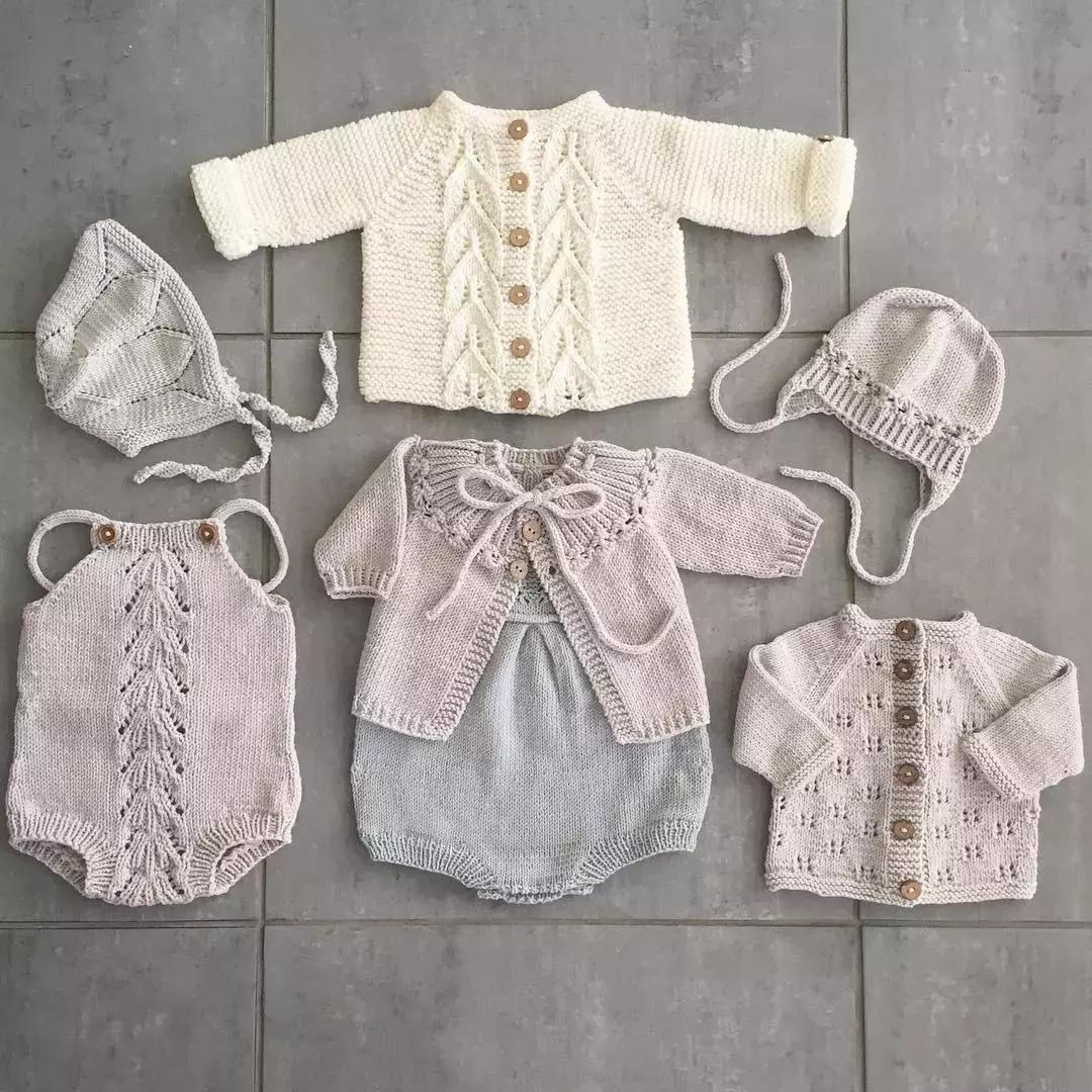 宝宝衣服编织教程0-1岁连体,宝宝个性连体衣的编织教程完整版