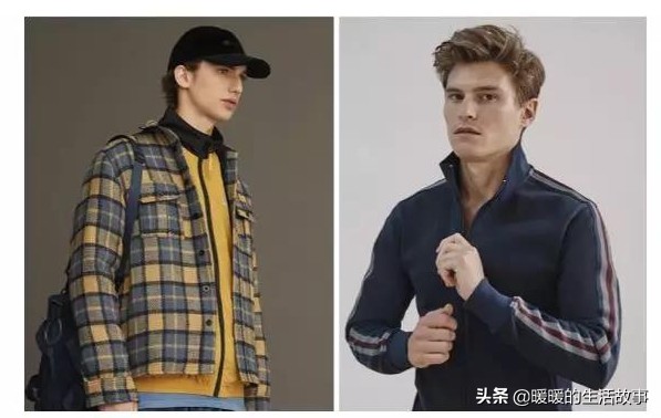 2023秋冬男装卫衣流行,2019年秋冬流行格子衬衫男