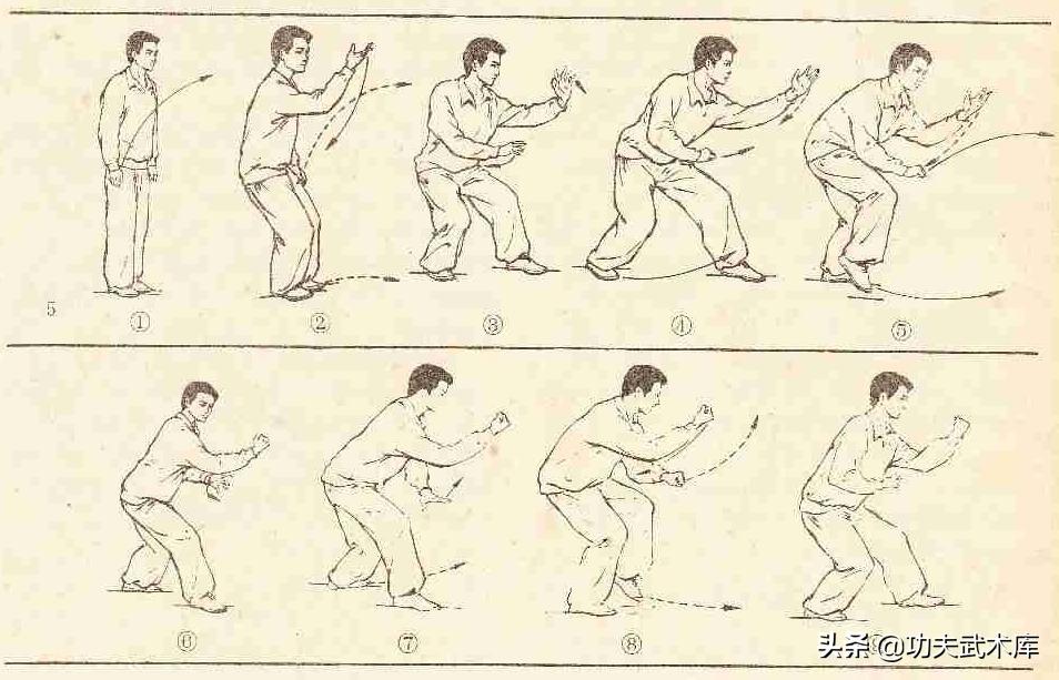 岳氏散手十八式单操与实战对练（3）每一招都可虚可实、迅不及防